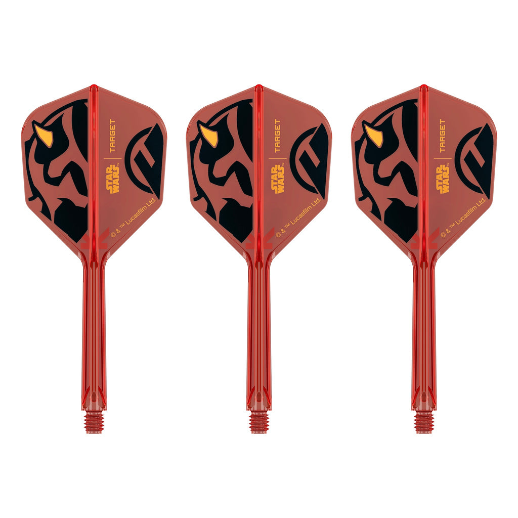 PRE ORDER FOR 11/11/25 - TARGET x STAR WARS - K-FLEX NO6 Shape - Darth Maul - All-In-One Moulded Flights