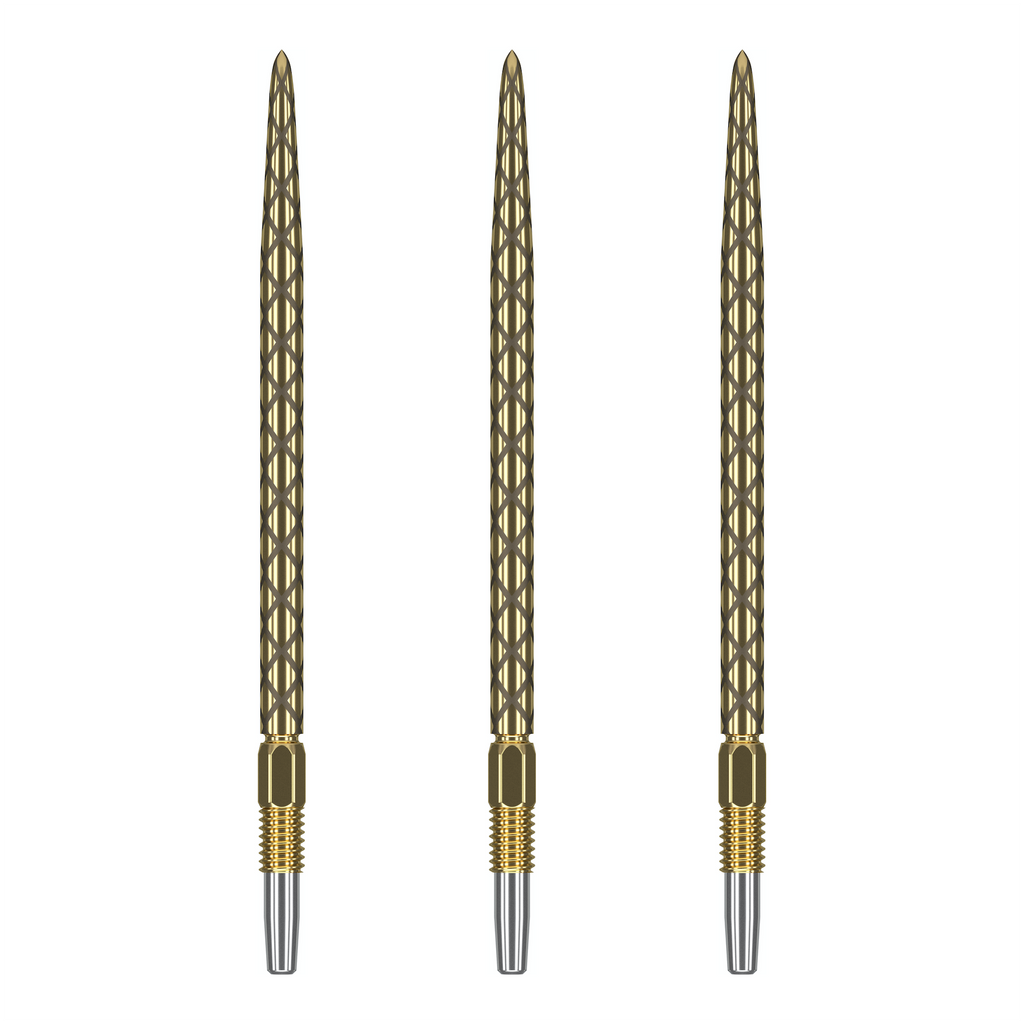 TARGET Swiss DIAMOND PRO Dart Points - Gold - 40mm