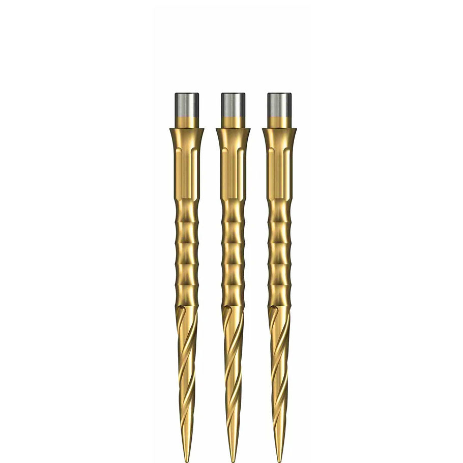 CALIBURN - EVO Dart Points - SPIRO 32mm - GOLD