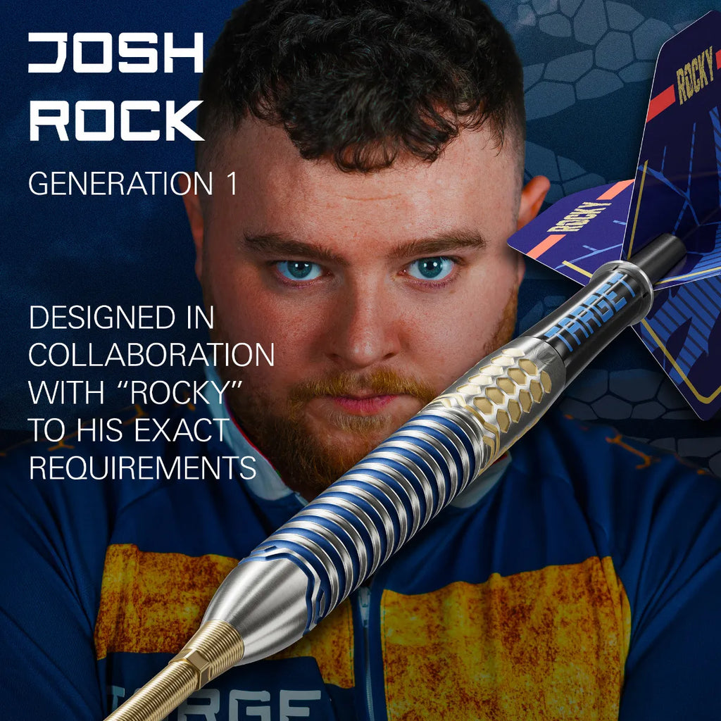 TARGET - 24g - JOSH ROCK G1 Swiss Point Darts - 90% Tungsten