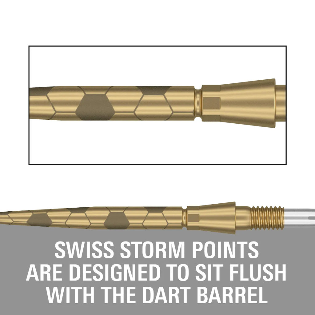 TARGET - Swiss Storm Onyx Points 26mm / 30mm / 35mm
