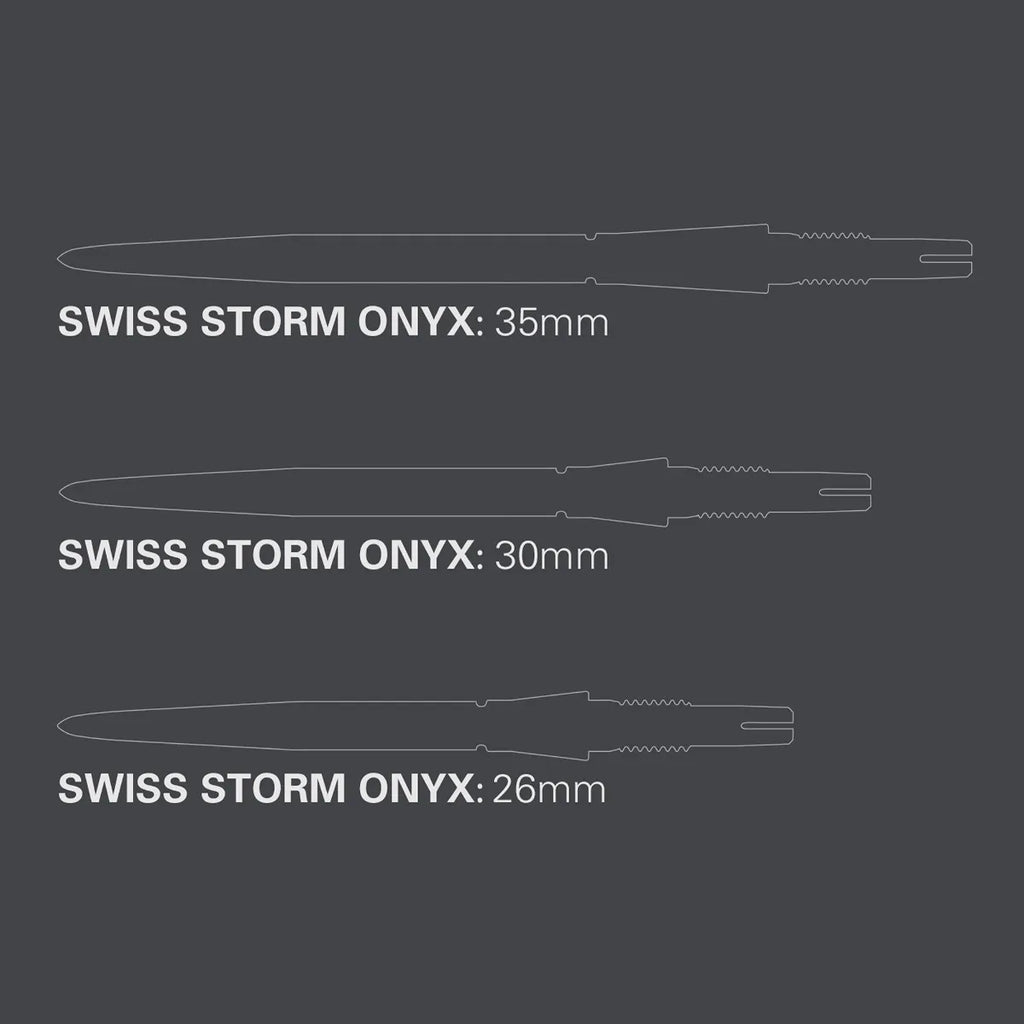 TARGET - Swiss Storm Onyx Points 26mm / 30mm / 35mm