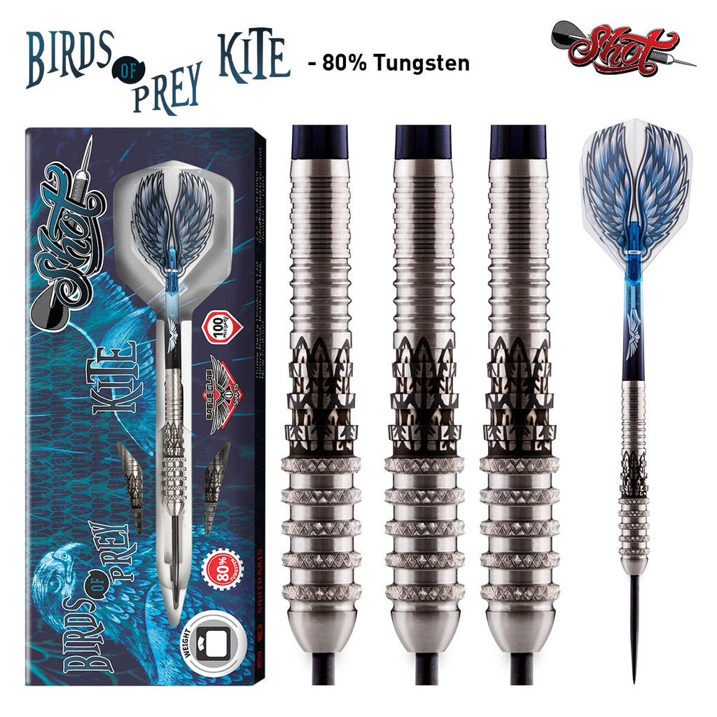 SHOT Birds Of Prey Kite Darts - 80% Tungsten - 25g