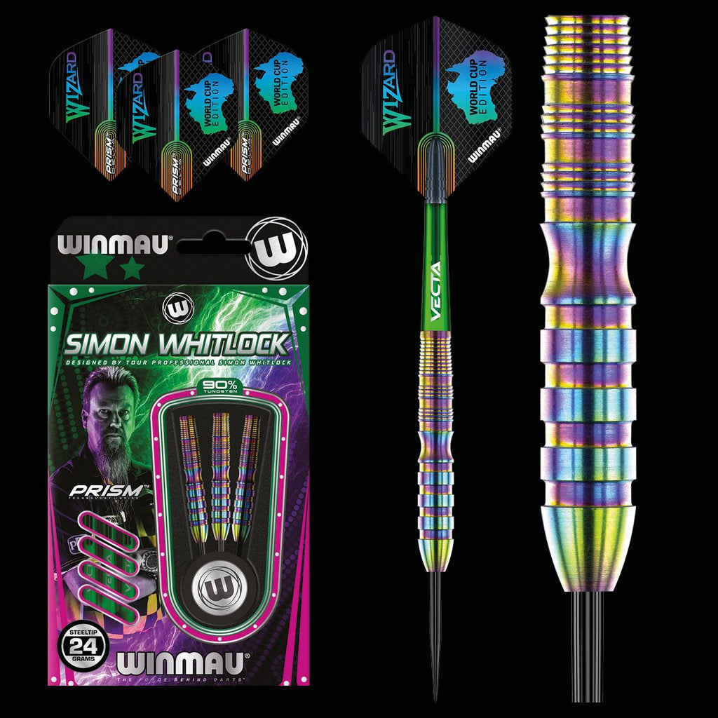 WINMAU - Simon Whitlock World Cup Darts - 90% Tungsten 22g