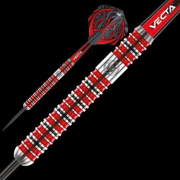 WINMAU - Diablo Straight Barrel - 90% Tungsten Darts - 23g