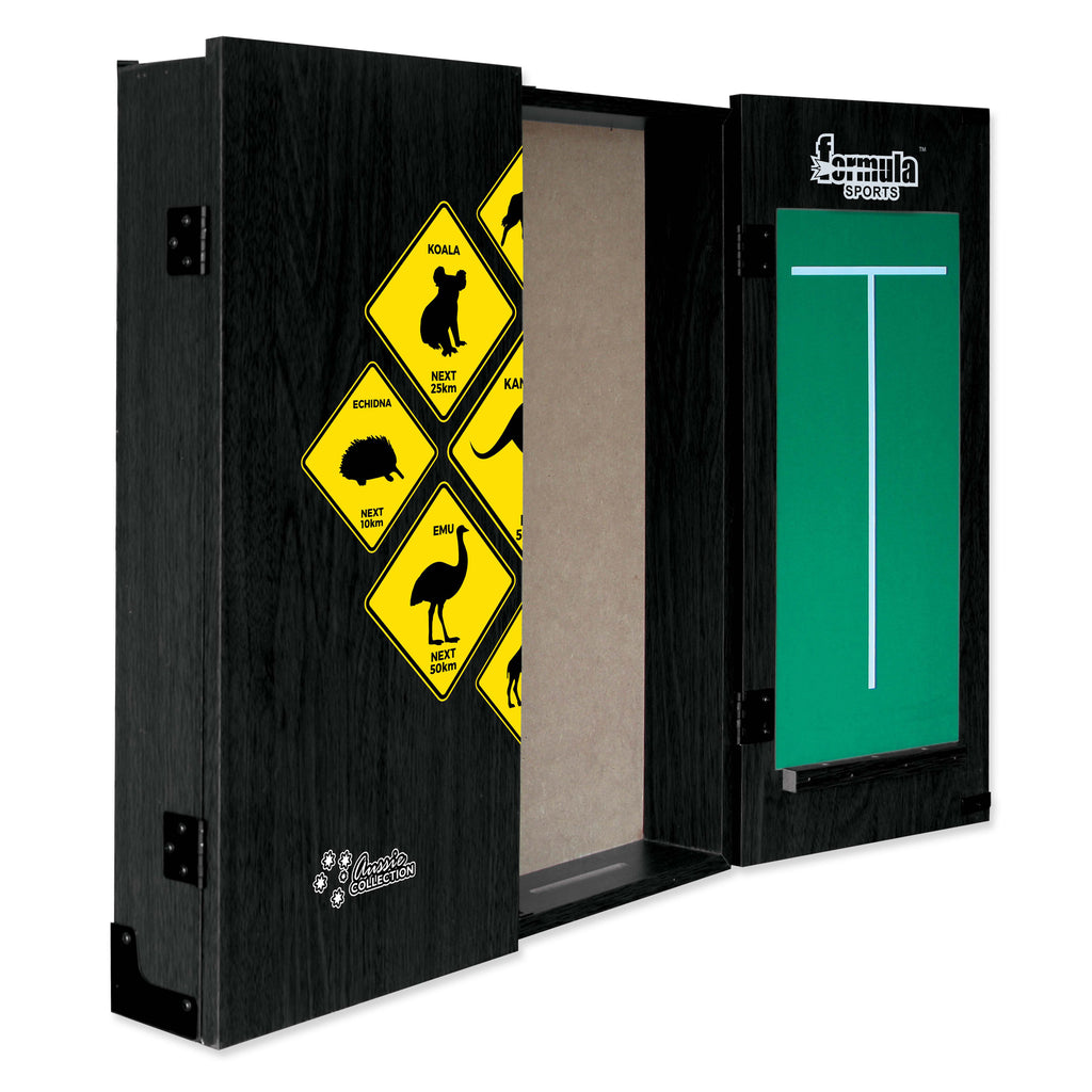 FORMULA - Outback Cabinet, Dartboard and Darts Set