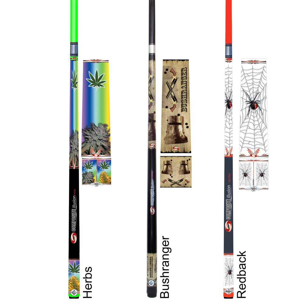 Formula Sports - Illusion 2pce Fibreglass Composite Cue - 57