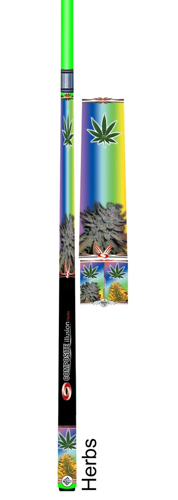 Formula Sports - Illusion 2pce Fibreglass Composite Cue - 57