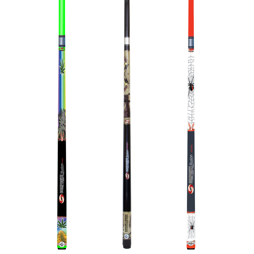 Formula Sports - Illusion 2pce Fibreglass Composite Cue - 57