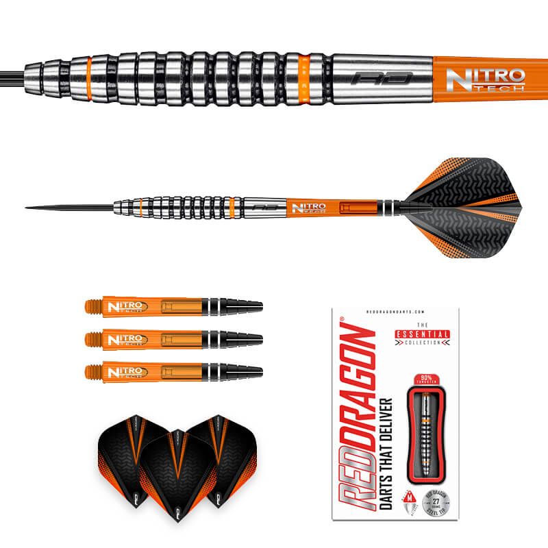 RED DRAGON Amberjack 14 Darts - 90% Tungsten - 27g
