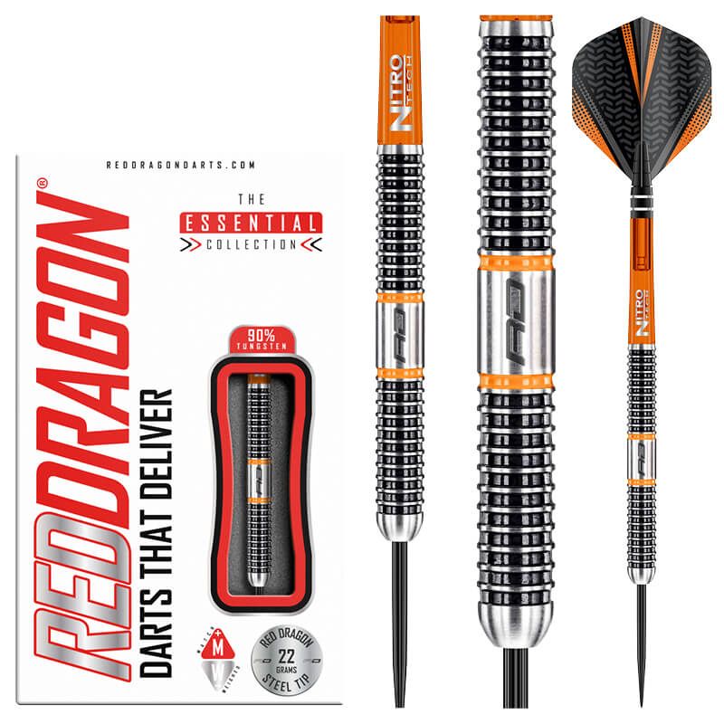 RED DRAGON - Amberjack 18 Darts - 90% Tungsten - 22g