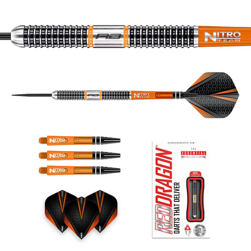 RED DRAGON - Amberjack 18 Darts - 90% Tungsten - 22g