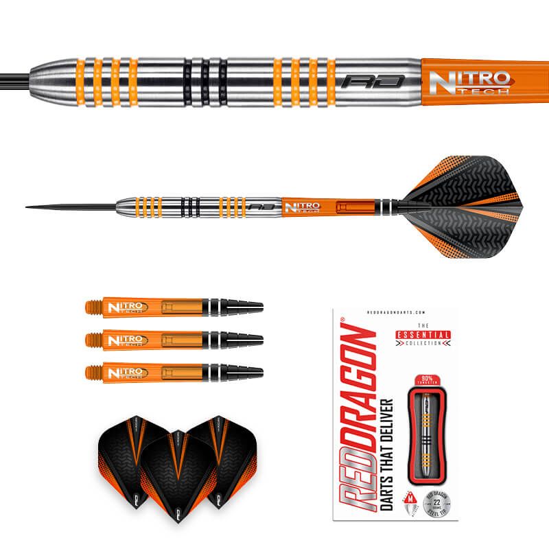 RED DRAGON - Amberjack 3 Darts - 90% Tungsten - 22g