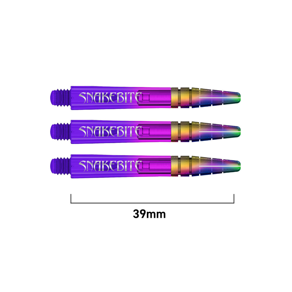 RED DRAGON - Peter Wright "Snakebite" Purple Ionic Nitrotech Shafts - Intermediate