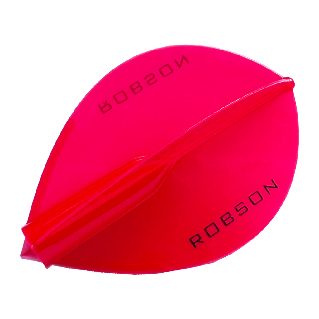 ROBSON - Plus Dart Flights - Universal Fit - PEAR SHAPE