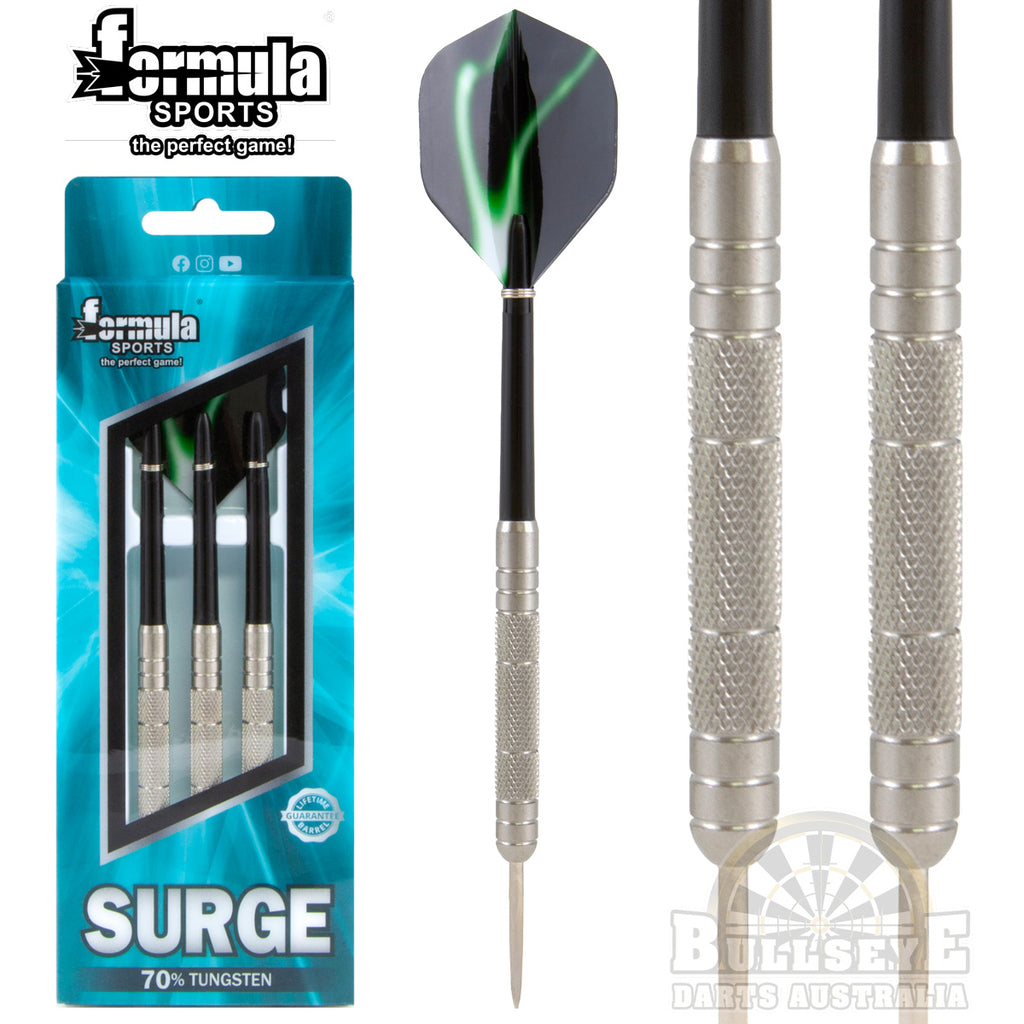 FORMULA Surge Knurled Grip Darts - 70% Tungsten - 22g