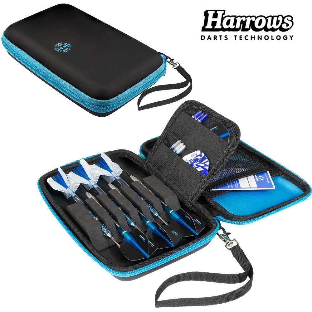 Harrows Blaze Pro 6 Dart Case - Aqua