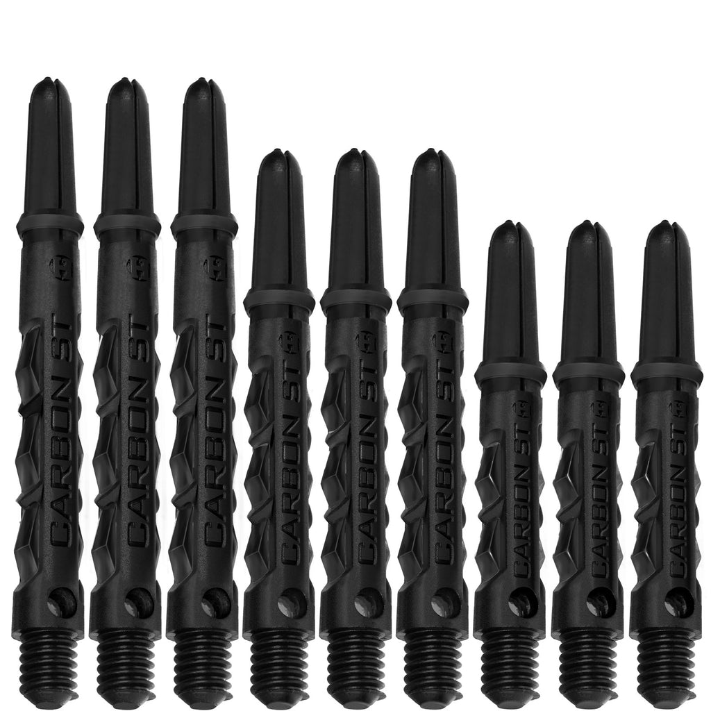 HARROWS - CARBON ST - Ring Lock Shafts - BLACK