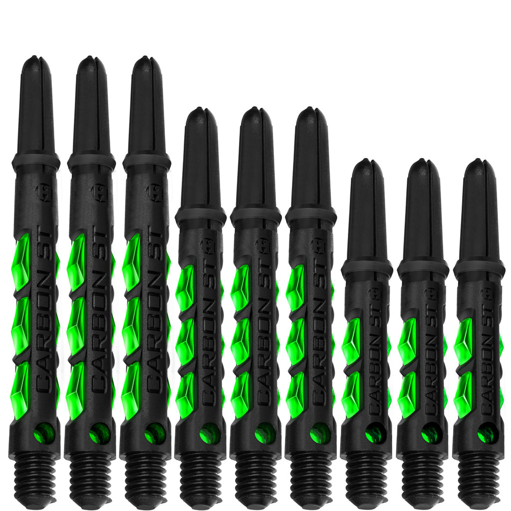 HARROWS - CARBON ST - Ring Lock Shafts - GREEN
