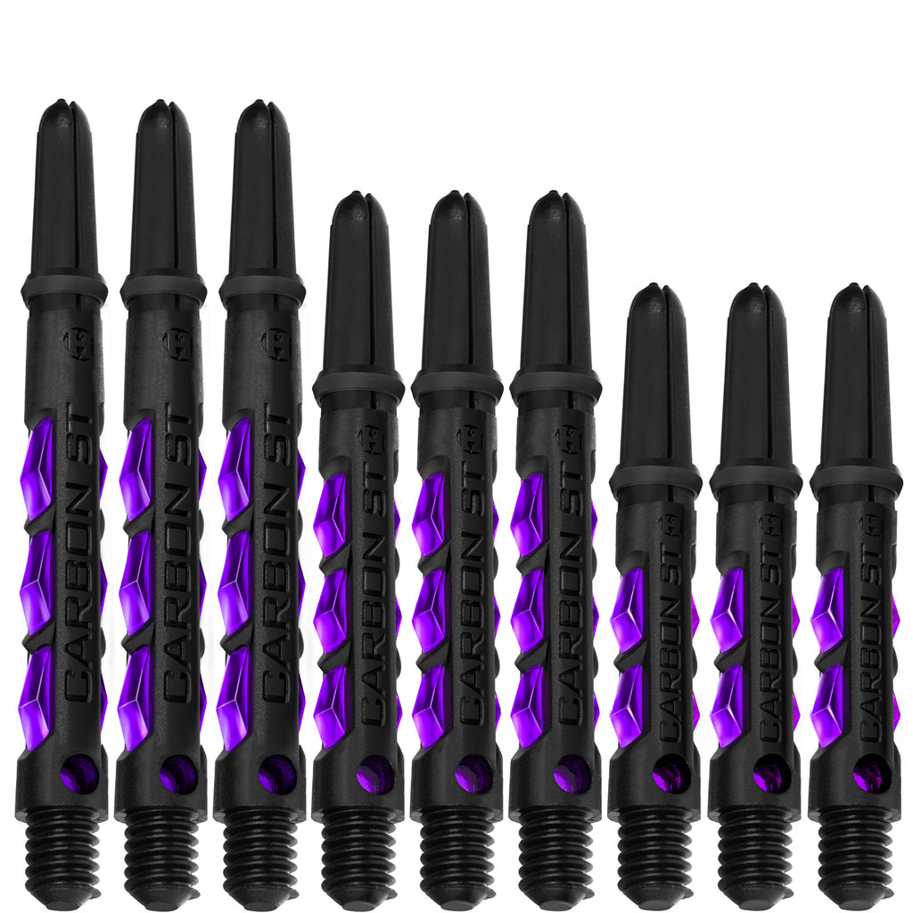 HARROWS - CARBON ST - Ring Lock Shafts - PURPLE