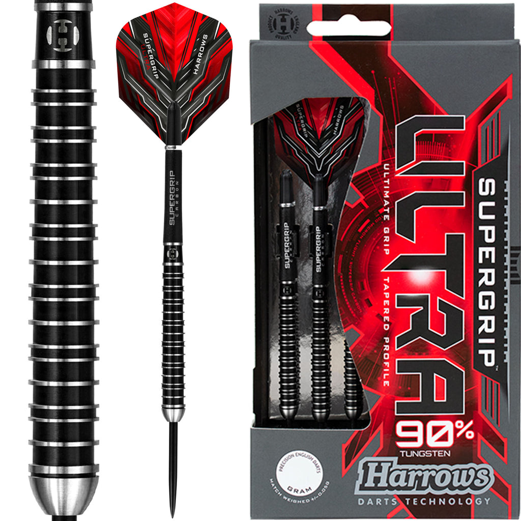 HARROWS - Supergrip Ultra Darts - 90% Tungsten - 24g