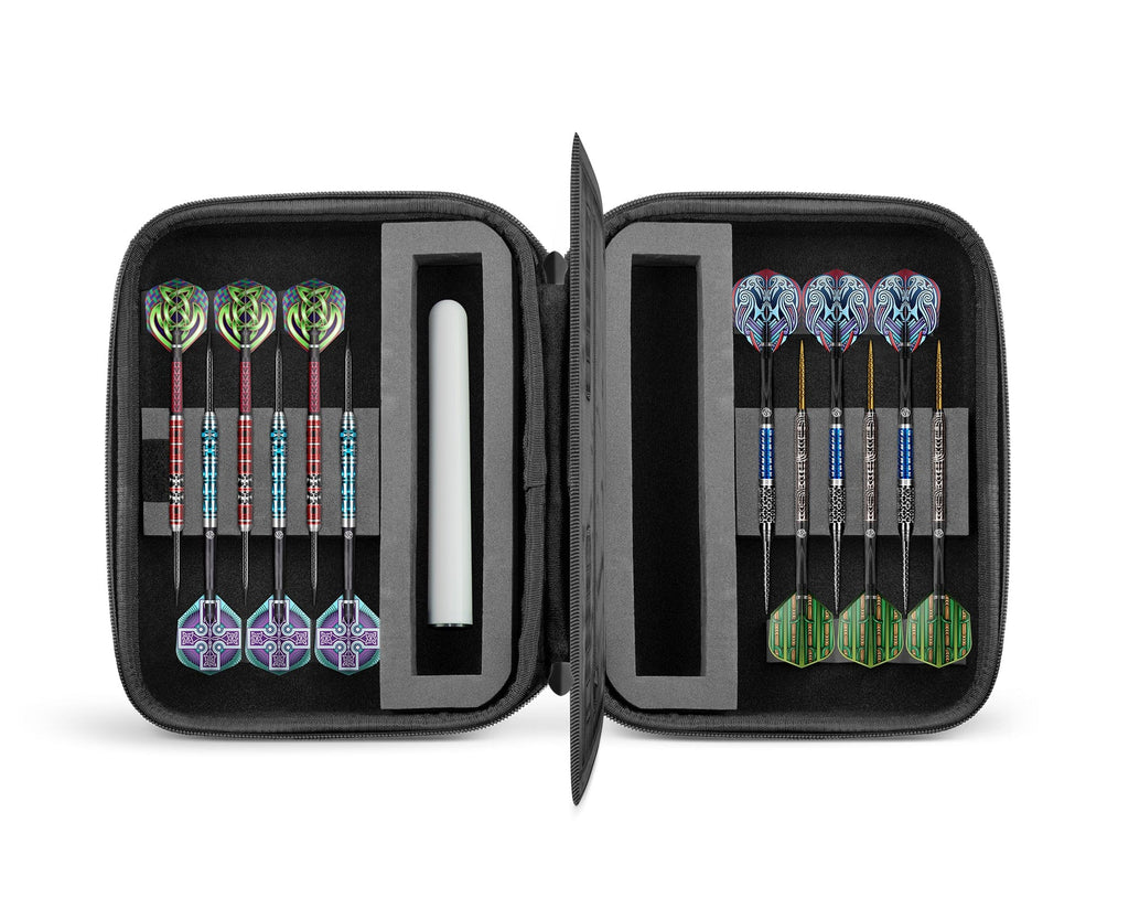 SHOT - MEGA Tactical Dart Case - Holds 4 Dart Sets - BLUE