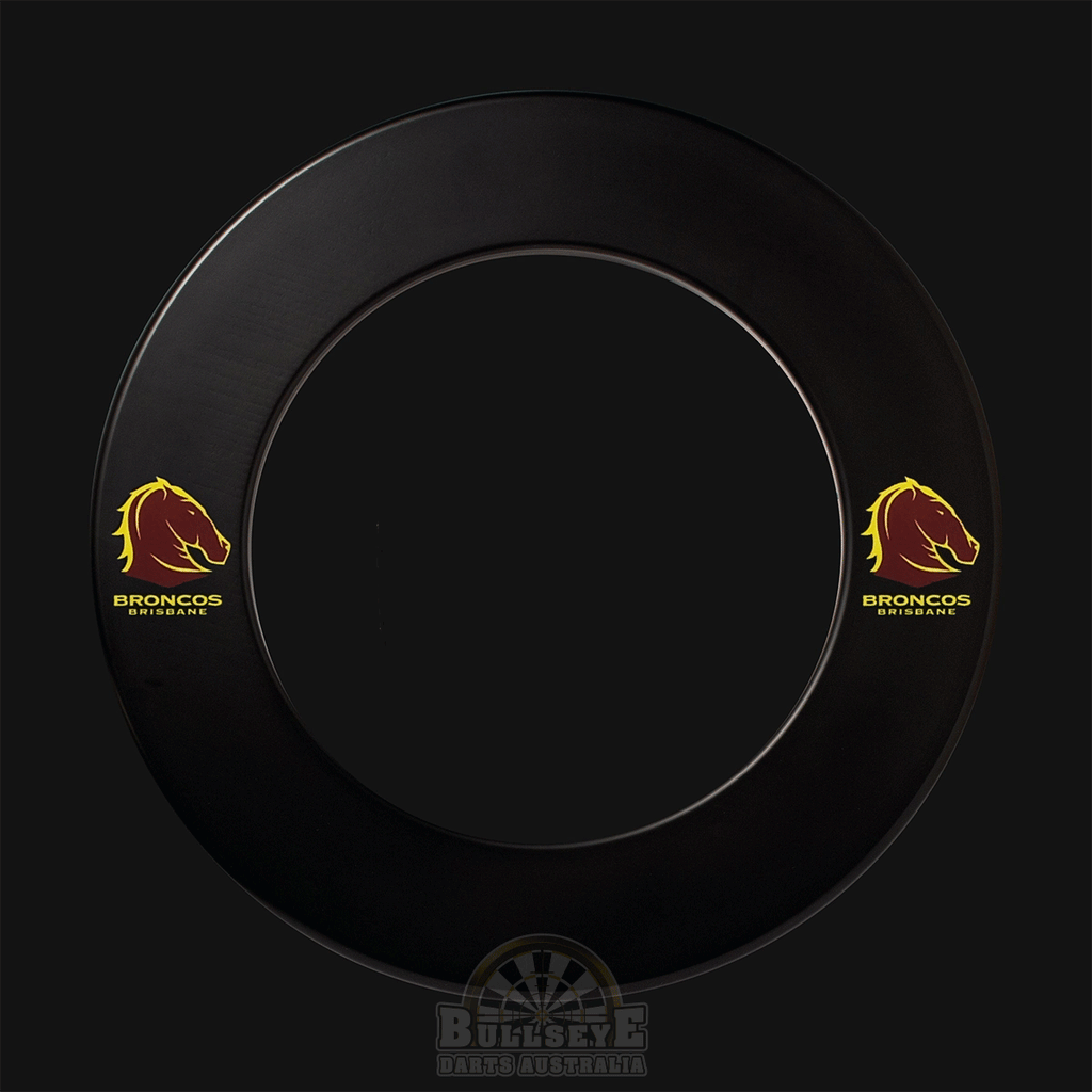 NRL Licensed Brisbane Broncos Dartboard Surround