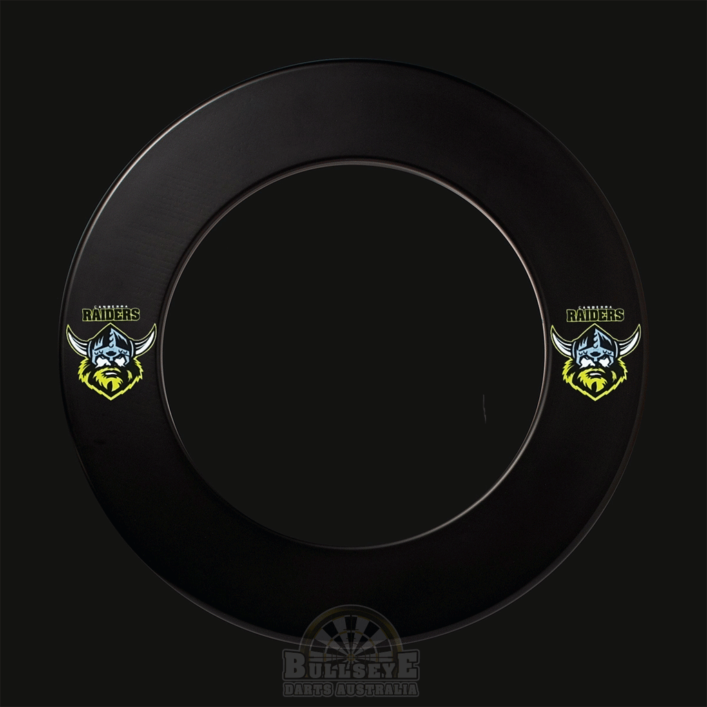 NRL Licensed Canberra Raiders Dartboard Surround
