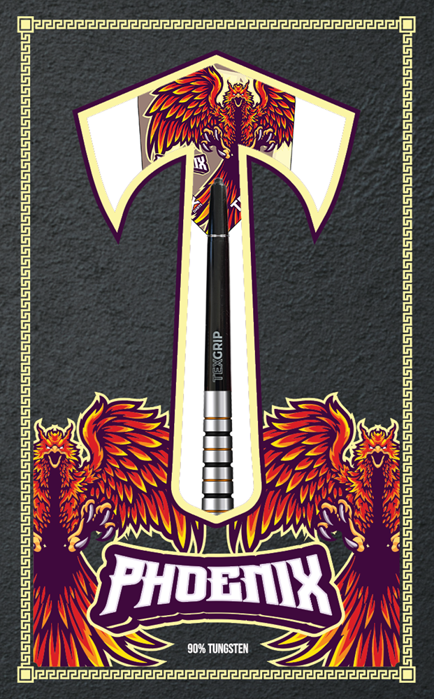 TEX - Phoenix Darts - 90% Tungsten - 21g