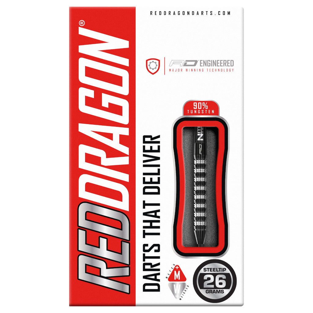 RED DRAGON - Razor Edge Elite Darts - 90% Tungsten - 26g