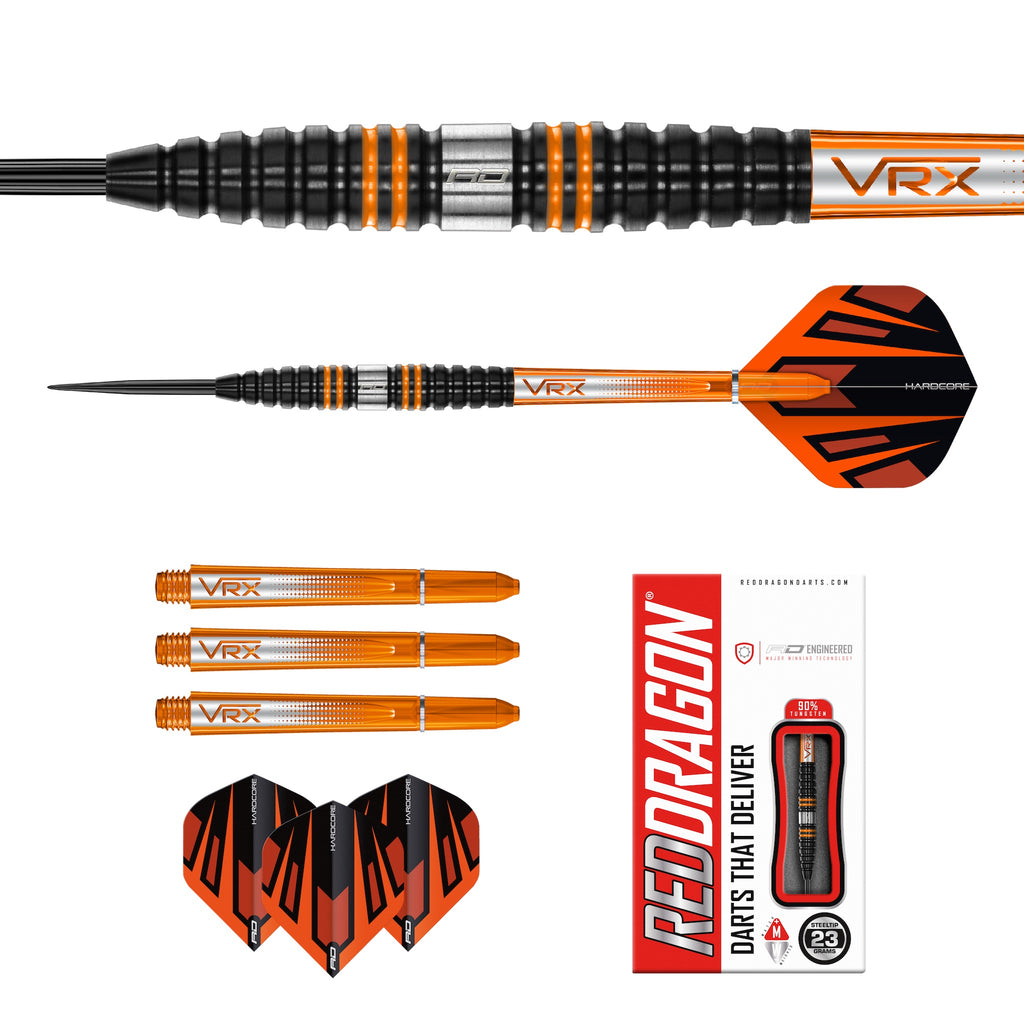 RED DRAGON - Amberjack Pro Torpedo Darts - 90% Tungsten - 23g