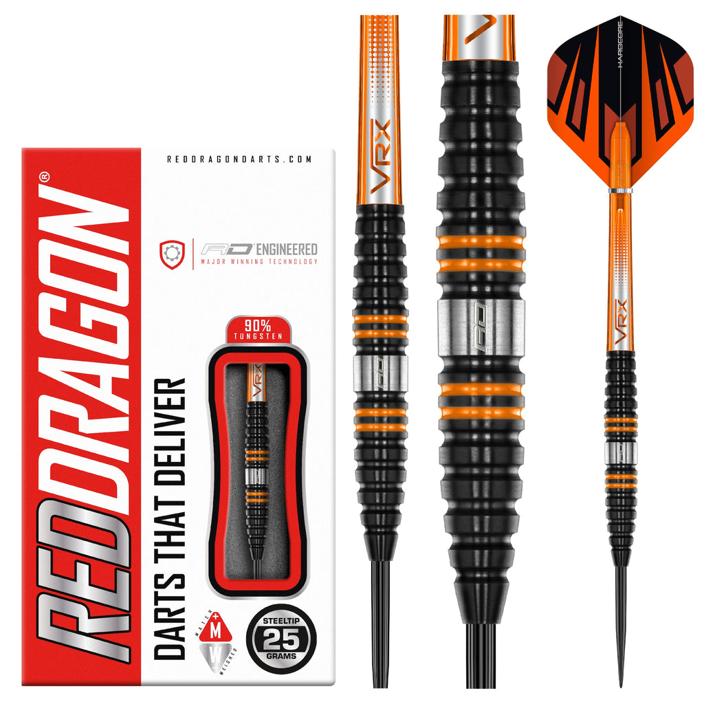 RED DRAGON - Amberjack Pro Torpedo Darts - 90% Tungsten - 25g