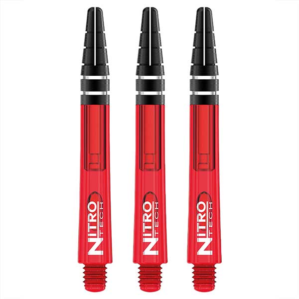 RED DRAGON - Nitrotech Composite Dart Shafts - 42mm Medium Red