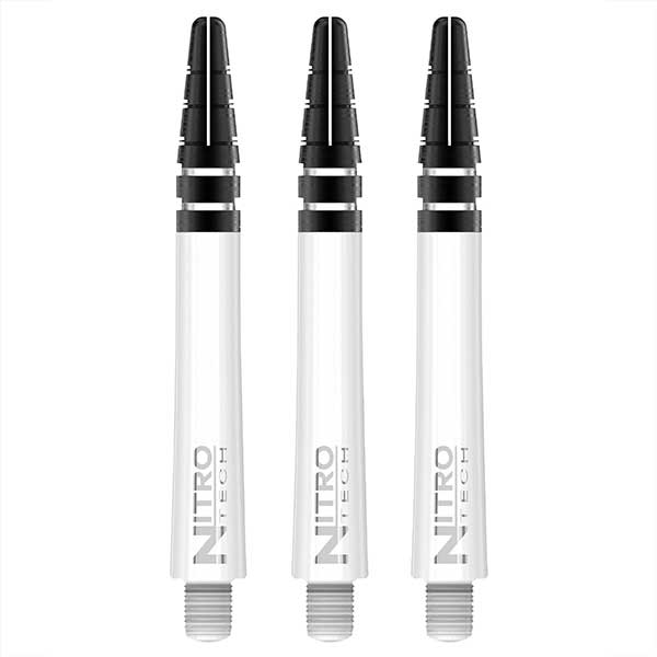 RED DRAGON - Nitrotech Composite Dart Shafts - 42mm Medium White