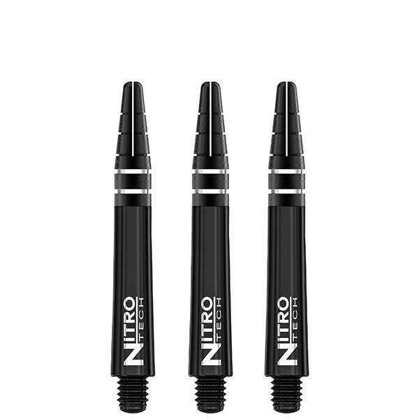RED DRAGON - Nitrotech Composite Dart Shafts - 36mm Short Black