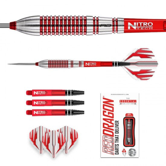 RED DRAGON - Reflex Darts - 90% Tungsten Torpedo - 24g