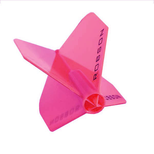 ROBSON - Plus Dart Flights - Universal Fit STANDARD Locked Shape