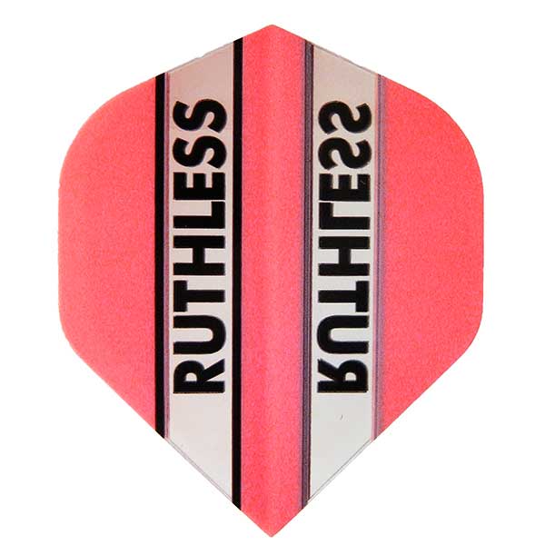 RUTHLESS - Clear Panel Extra Tough Flights - Pink