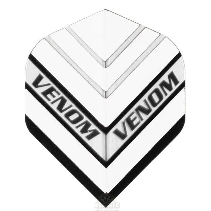 Ruthless Venom 150 Micron Extra Thick Flights - White