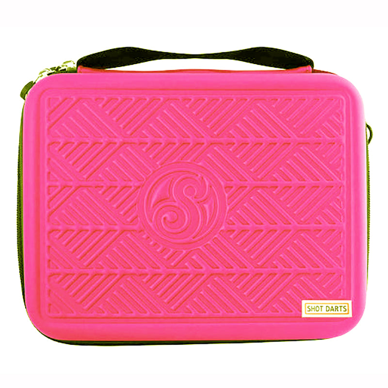 SHOT - MEGA Tactical Dart Case - Holds 4 Dart Sets - PINK