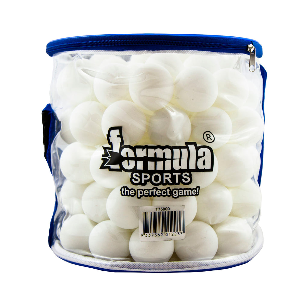 FORMULA SPORTS - Table Tennis Balls - Bulk Pack 100pk - ORANGE or WHITE