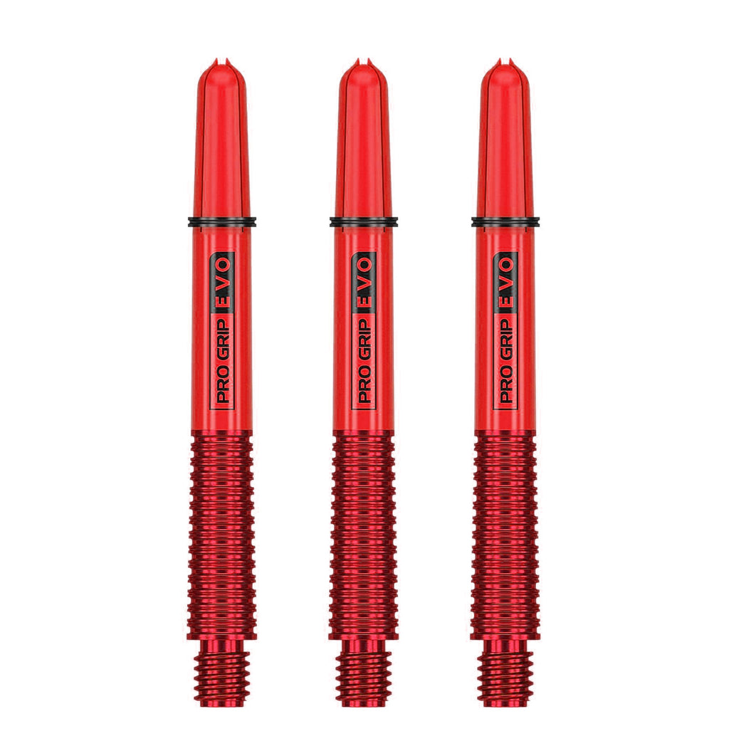 TARGET - EVO Composite Hybrid Shafts - Replaceable Tops - RED
