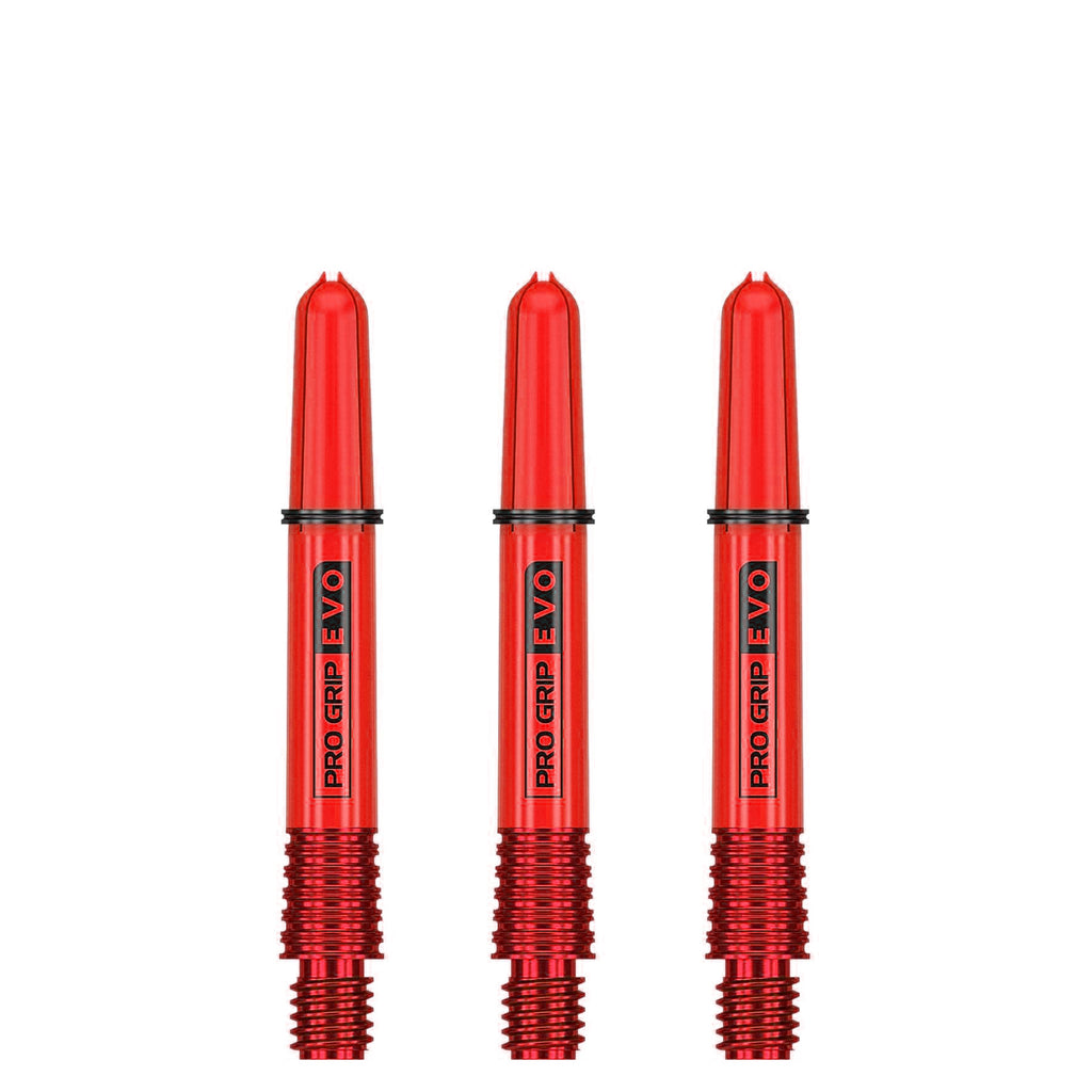 TARGET - EVO Composite Hybrid Shafts - Replaceable Tops - RED