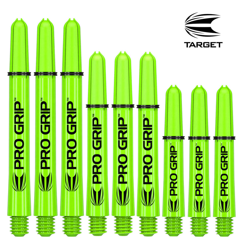 Target 2019 Pro Grip Ring Lock Shafts - Lime