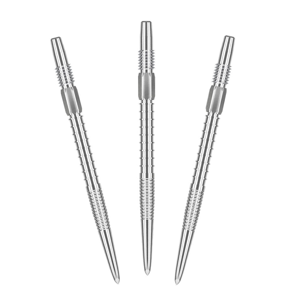 Target Swiss Firepoint Silver Dart Points 26mm, 30mm, 35mm, 40mm
