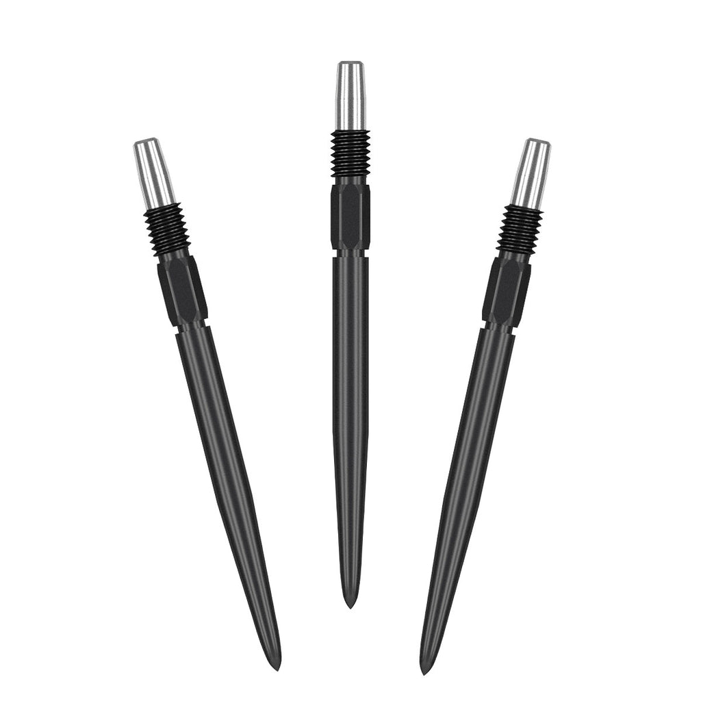 TARGET Swiss Black Dart Points 26mm, 30mm, 35mm, 40mm