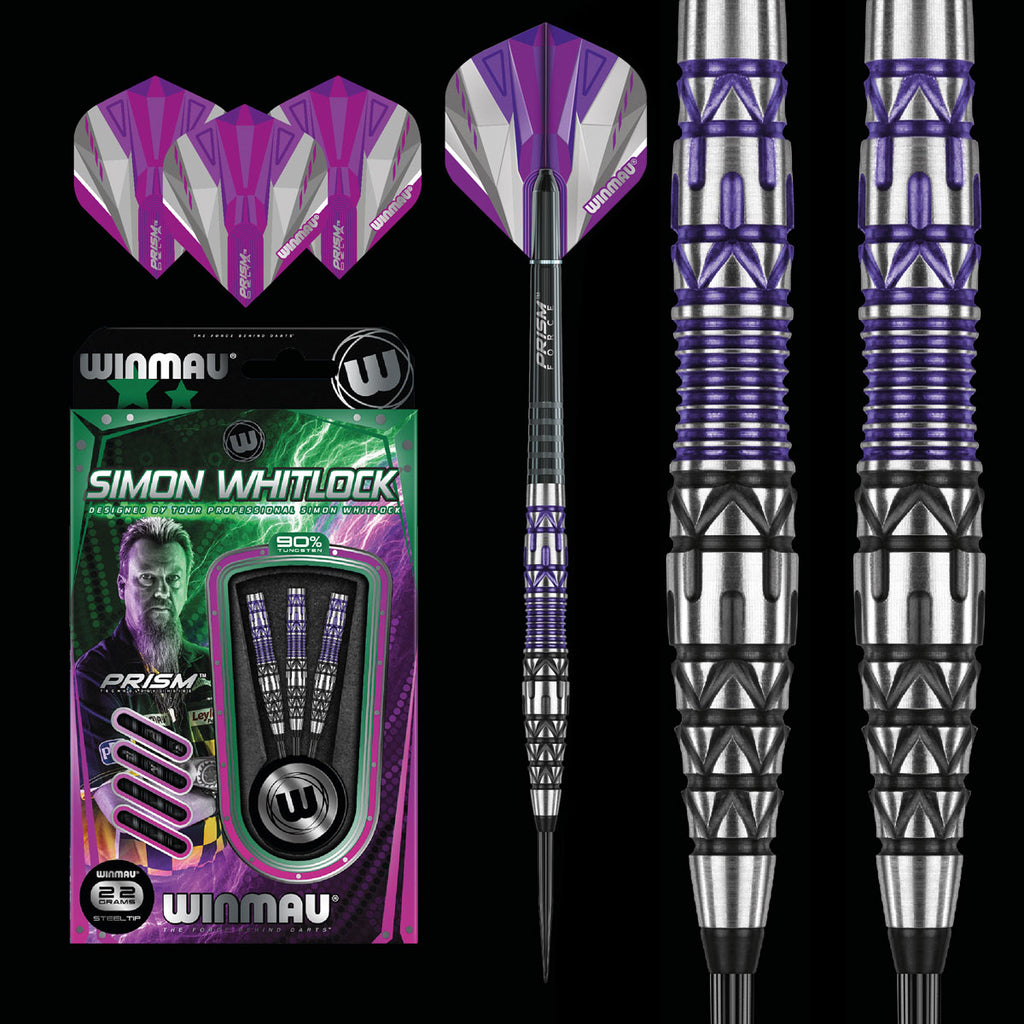 Winmau Special Edition Simon Whitlock Darts - 90% Tungsten - 24g