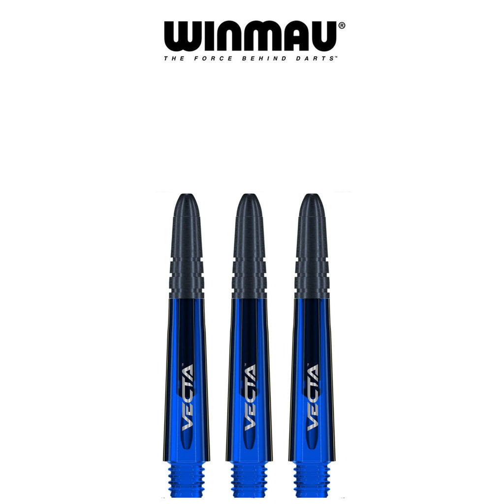 WINMAU - Vecta Composite Dart Shafts - Short Blue
