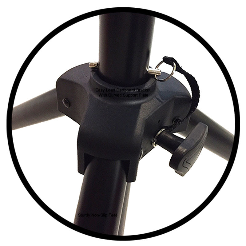 Portable Darts TRIPOD STAND and TEX CHECKOUT MAT Combo