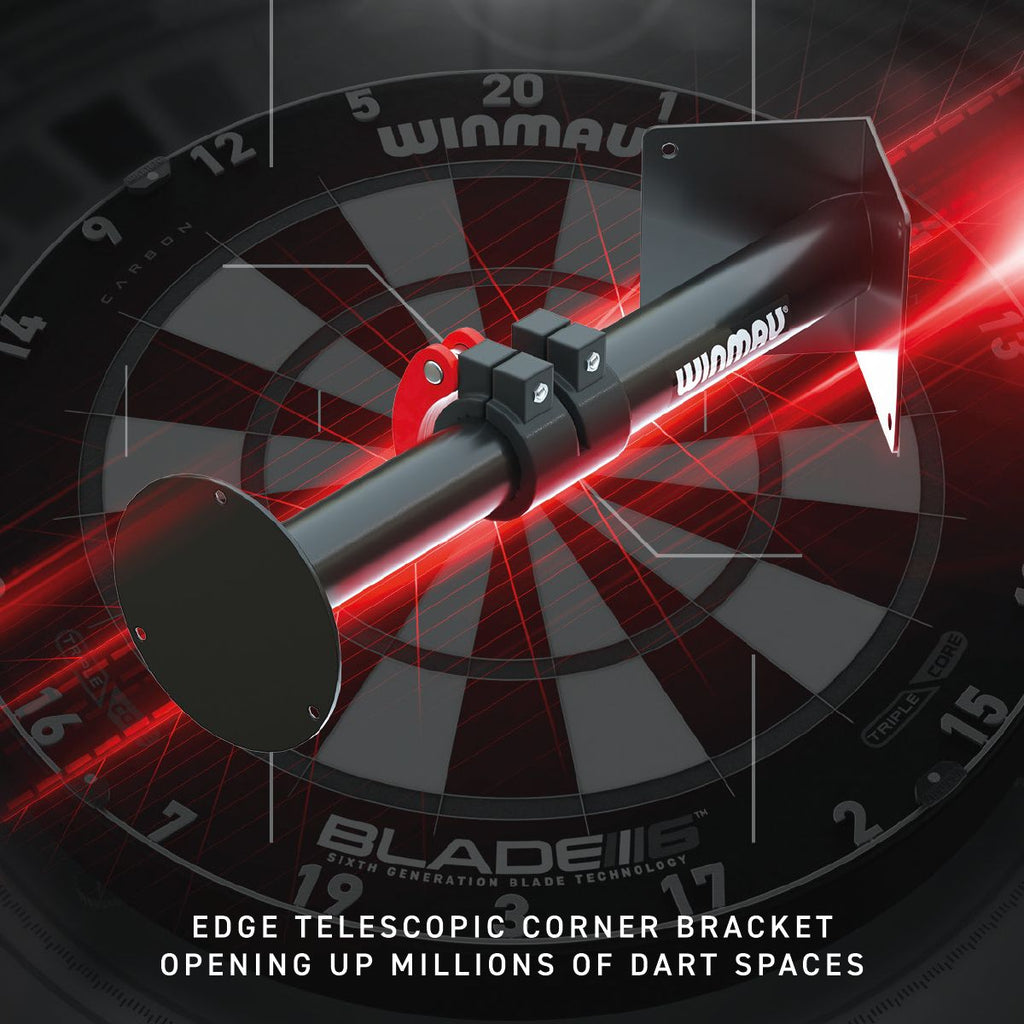 WINMAU - Edge Telescopic Dartboard Corner Bracket